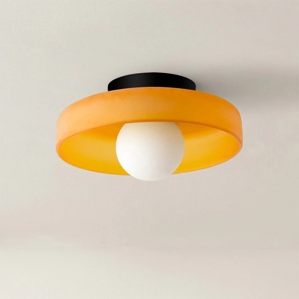 Modern Round Flush Mount Kitchen Flush Ceiling Light - Image 8