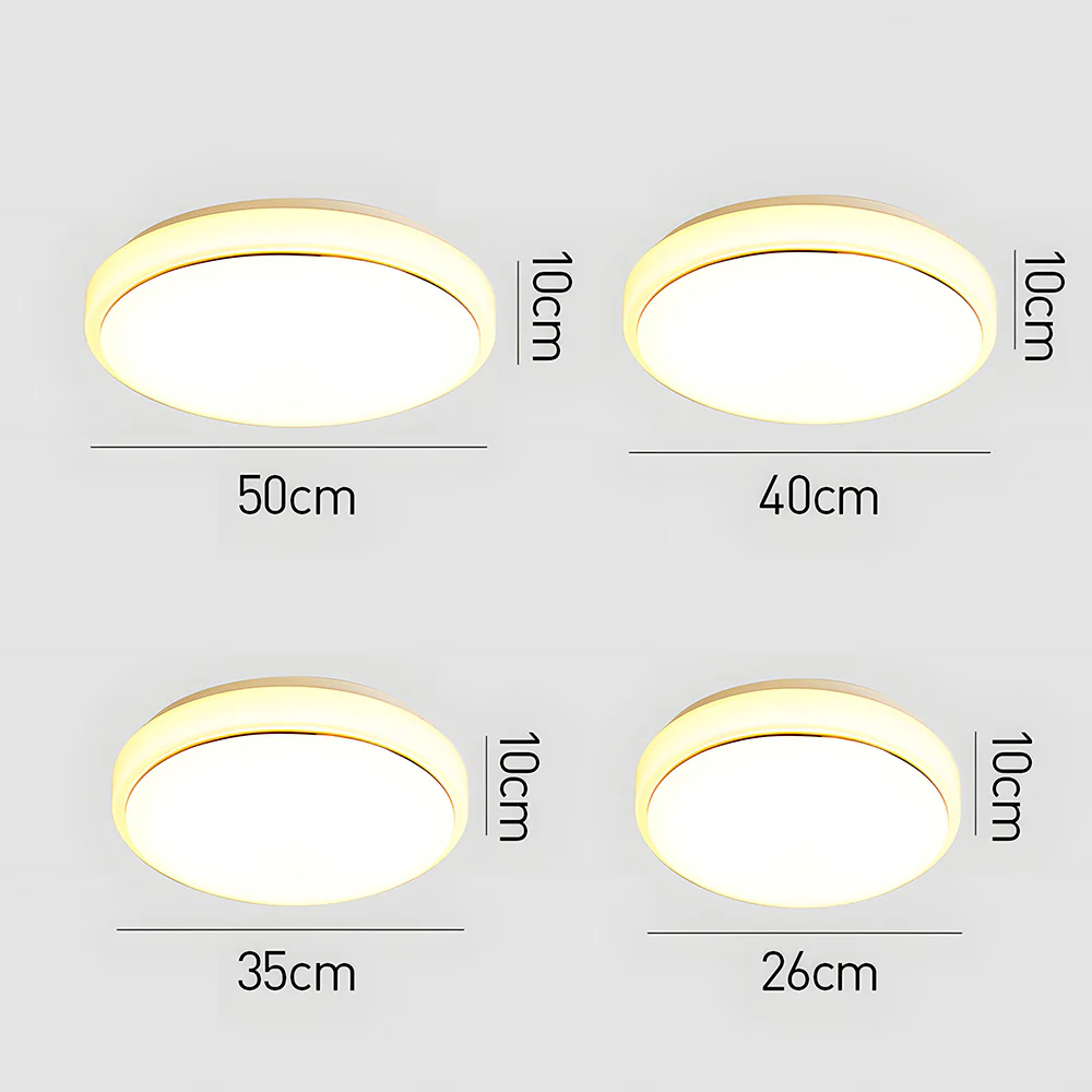 Sleek Round LED Ceiling Light for Modern Living Rooms - Image 14