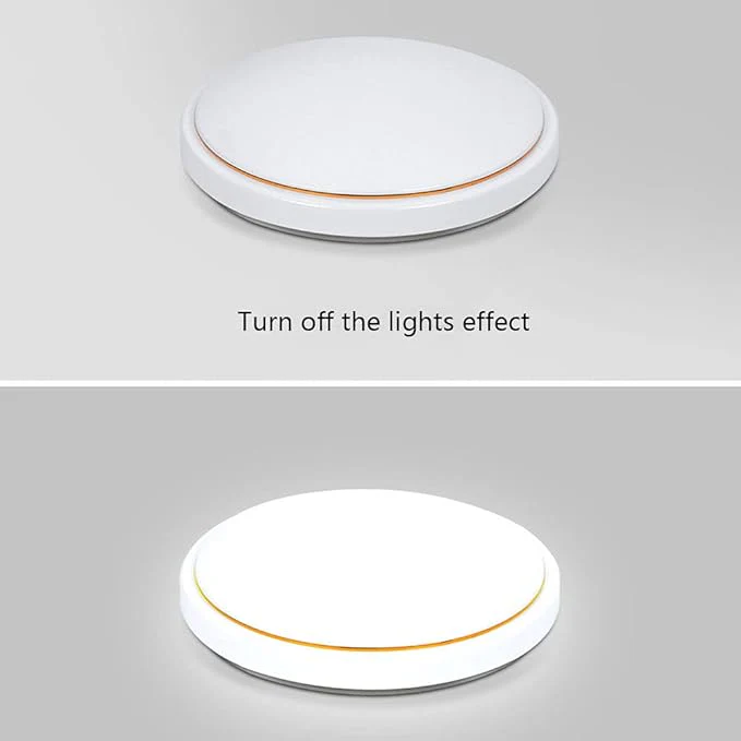 Sleek Round LED Ceiling Light for Modern Living Rooms - Image 4