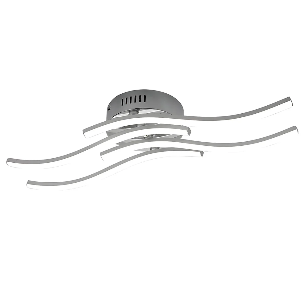 Modern Design Silver LED Living Room Ceiling Lights - Image 11