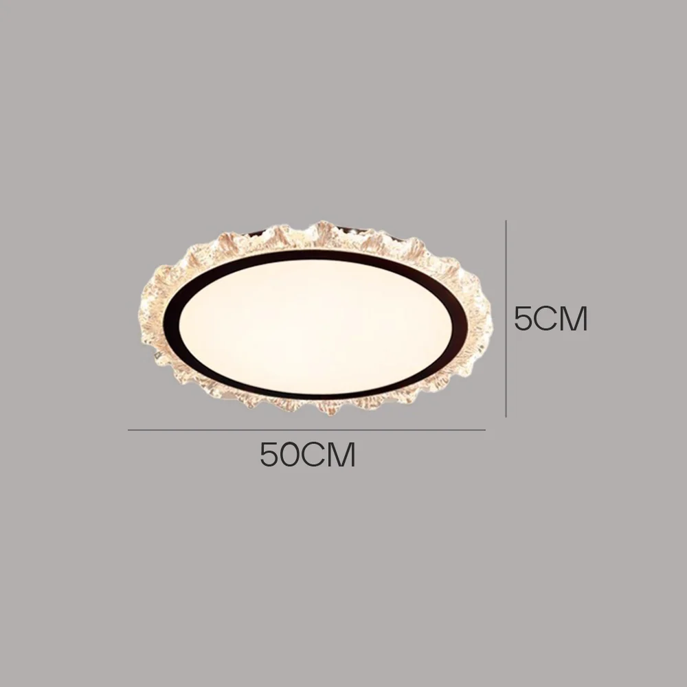 Modern Dimmable Crystal Living Room LED Ceiling Light - Image 4