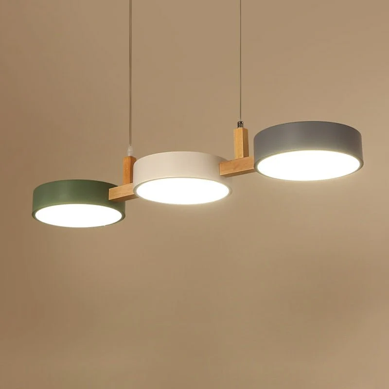 Stylish Metal Multi Light Nordic Flush Ceiling Light For Kitchen - Image 7