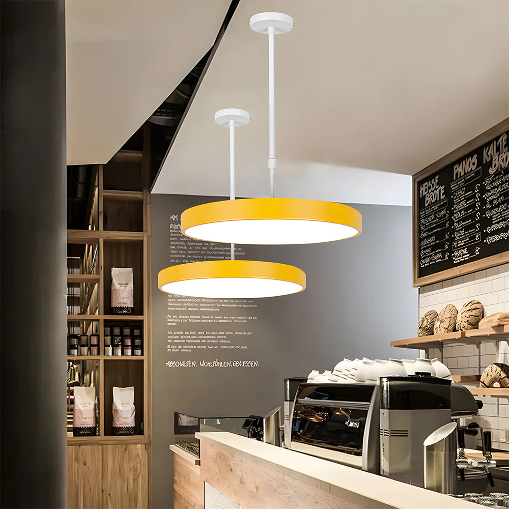 Modern Disc Pendant Light For Kitchen Island - Image 9