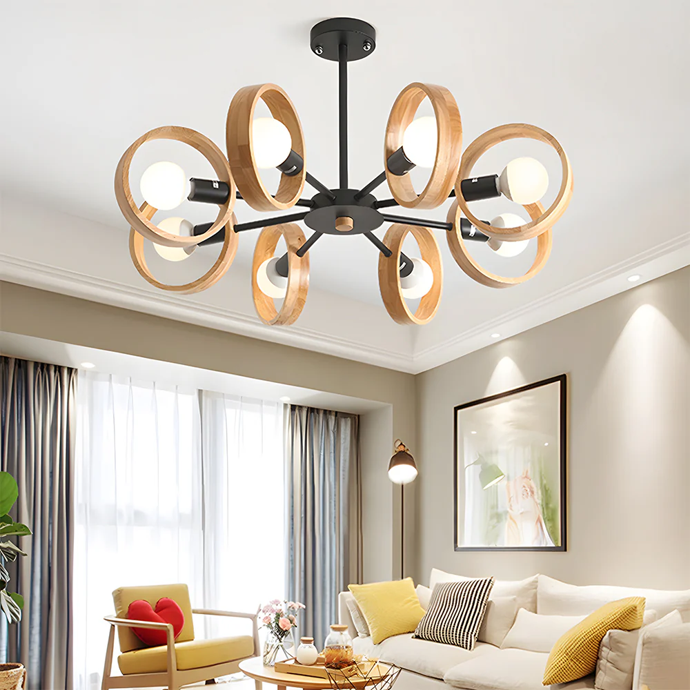 Modern Eco-friendly Ceiling Lamp For Living Room - Image 13