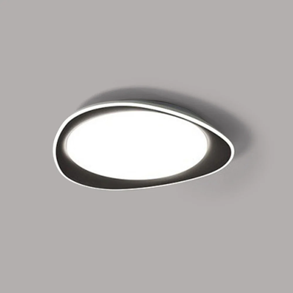 Modern Geometric Dimmable Iron Living Room LED Ceiling Light - Image 16