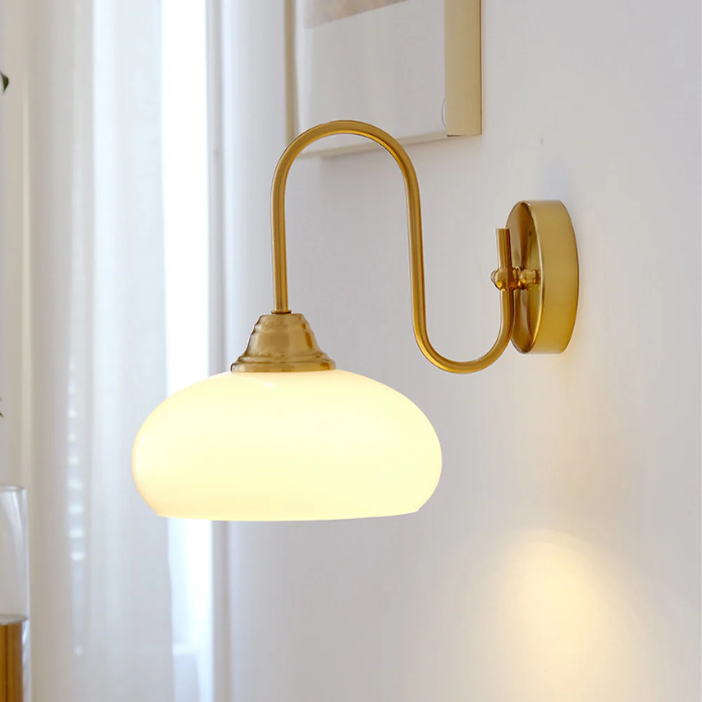 Modern Glass Geometry Wall Light for Living Room - Image 2
