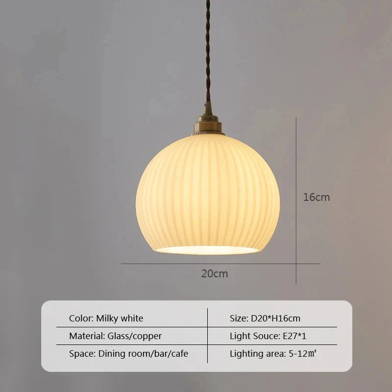 Modern Glass Hanging Lamp For Kitchen - Image 13