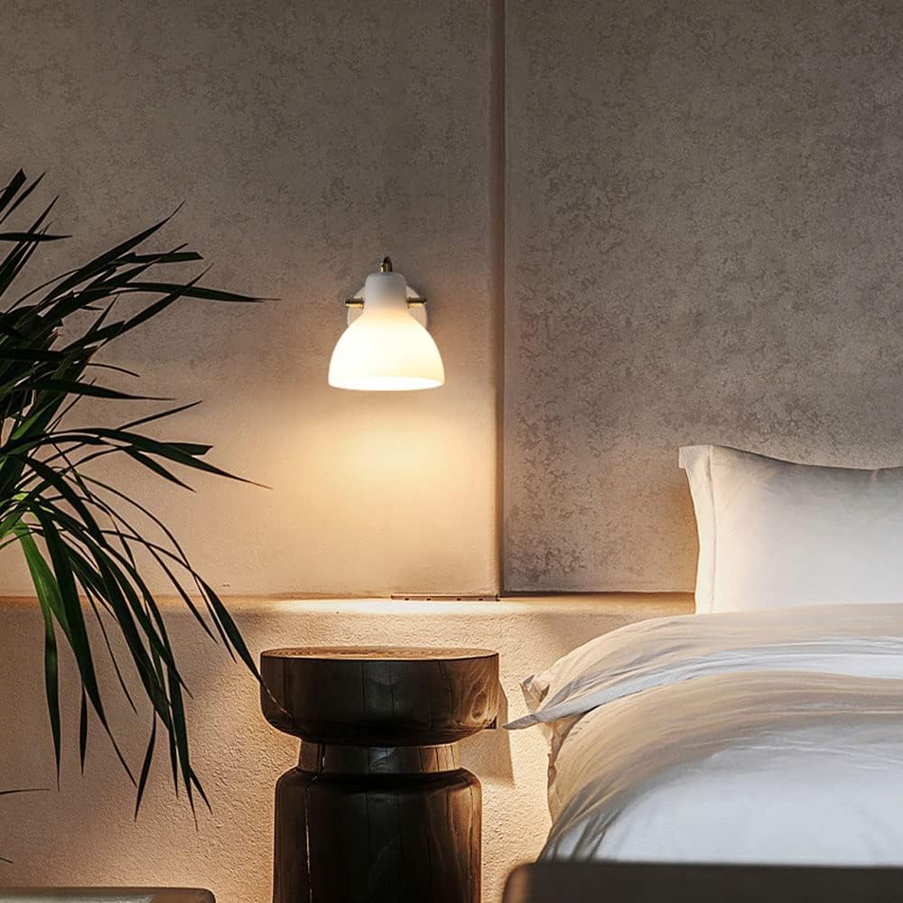 Modern Glass Wall Light For Bed Room - Image 5