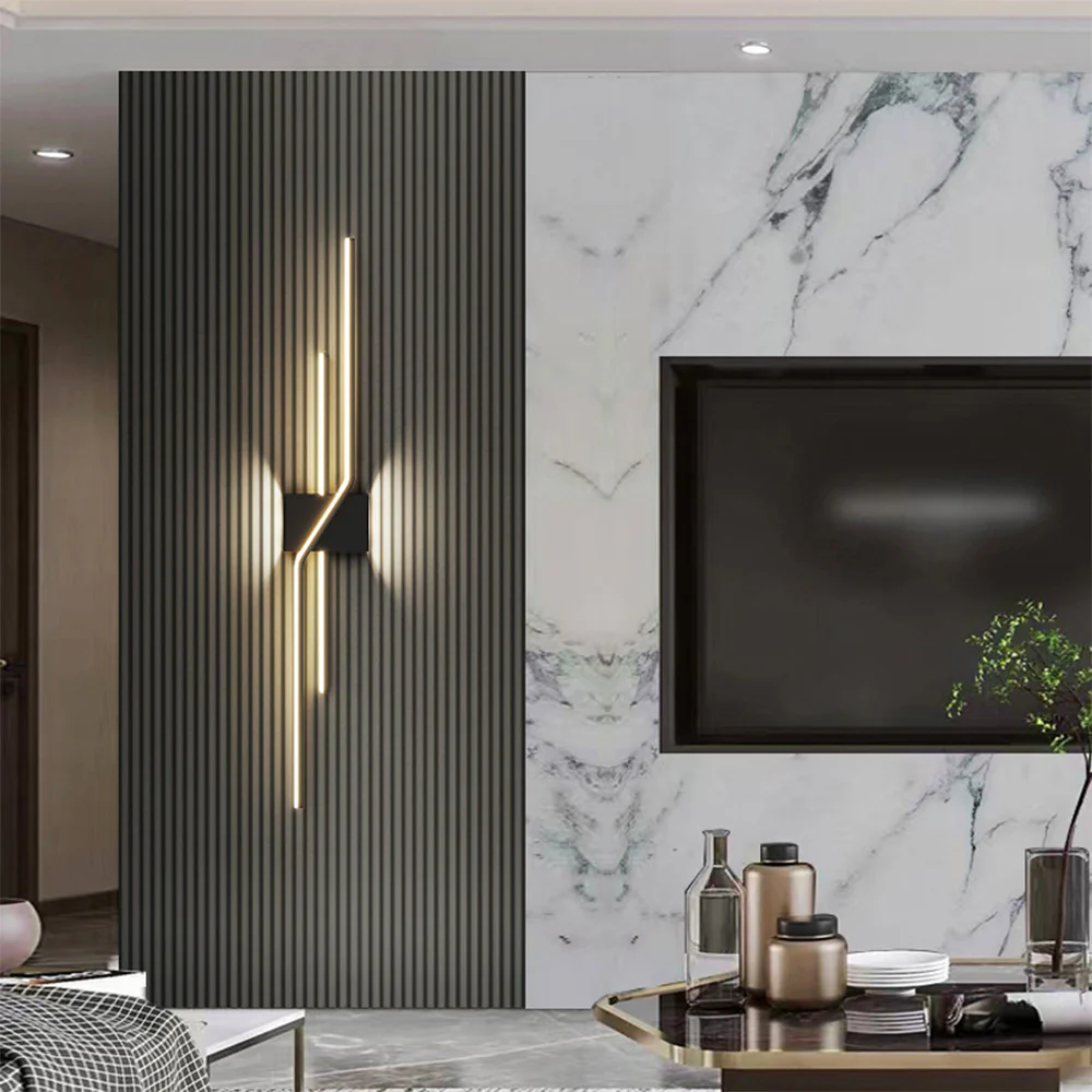 Modern Industrial Living Room LED Wall Lights - Image 4