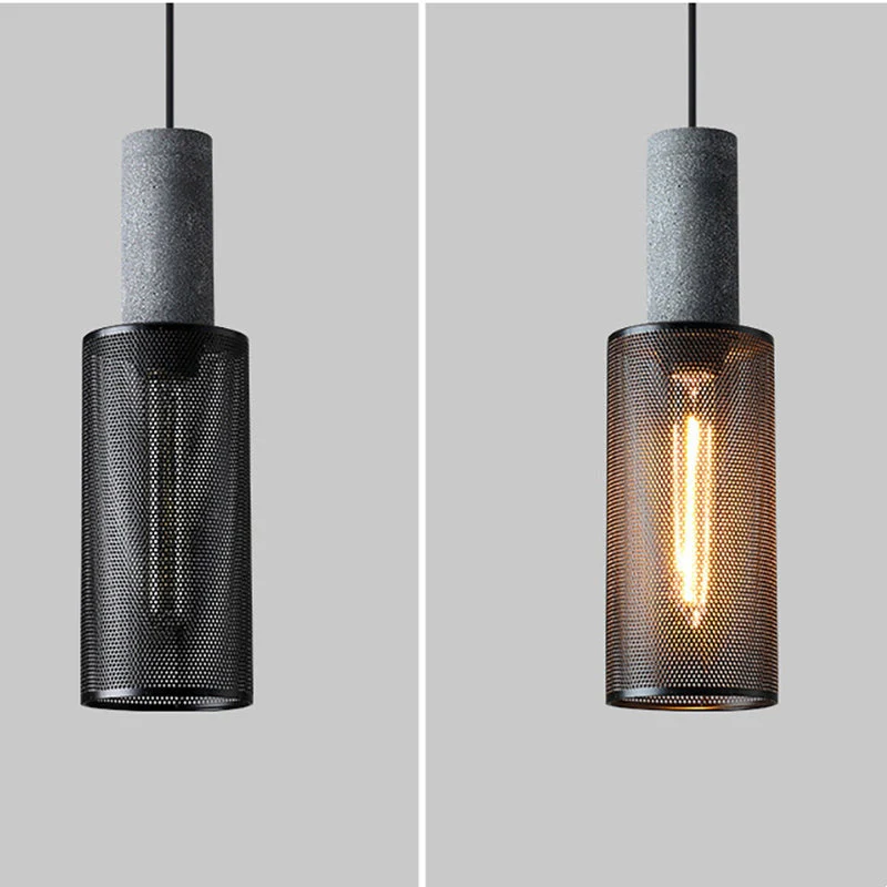 Modern Iron Grey Hanging Light Pendant Lampshade - Image 9