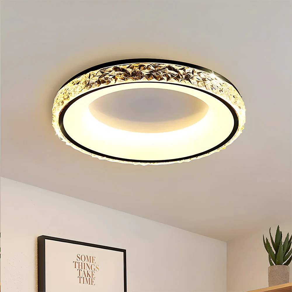 Modern Iron Dimmable LED Living Room Ceiling Lights - Image 14