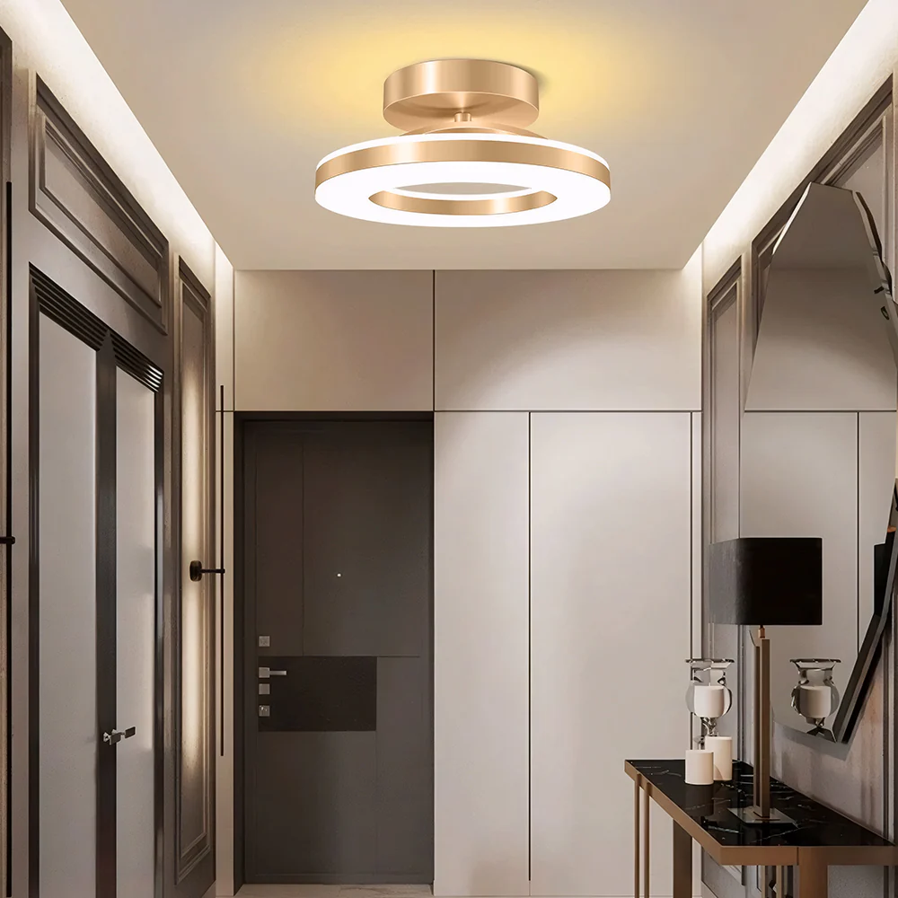 Modern Iron Hallway LED Ceiling Light - Image 5