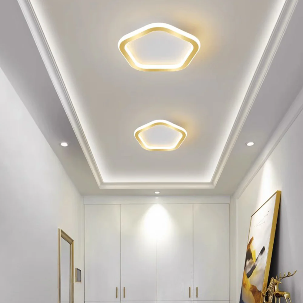 Modern Iron LED Ceiling Lights for Bedroom - Image 22