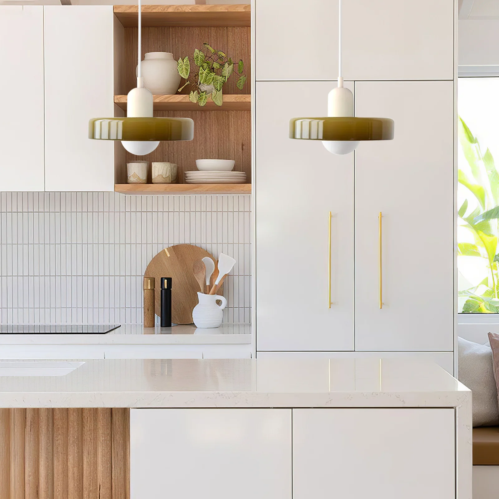 Modern Kitchen Glass Pendant Light - Image 21