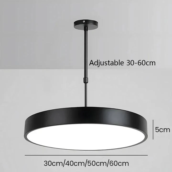 Modern Kitchen Island LED Black Pendant Lights - Image 6