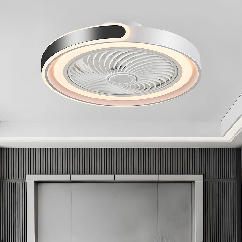 Modern LED Dimmable Ceiling Fan With Remote Light - Image 3