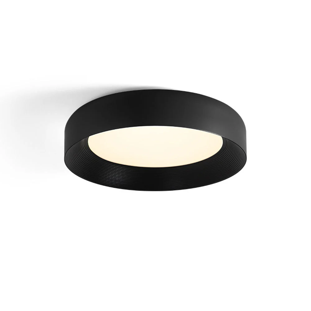 Modern LED Metal Ceiling Lamp Flush Mount Black Ceiling Light - Image 12