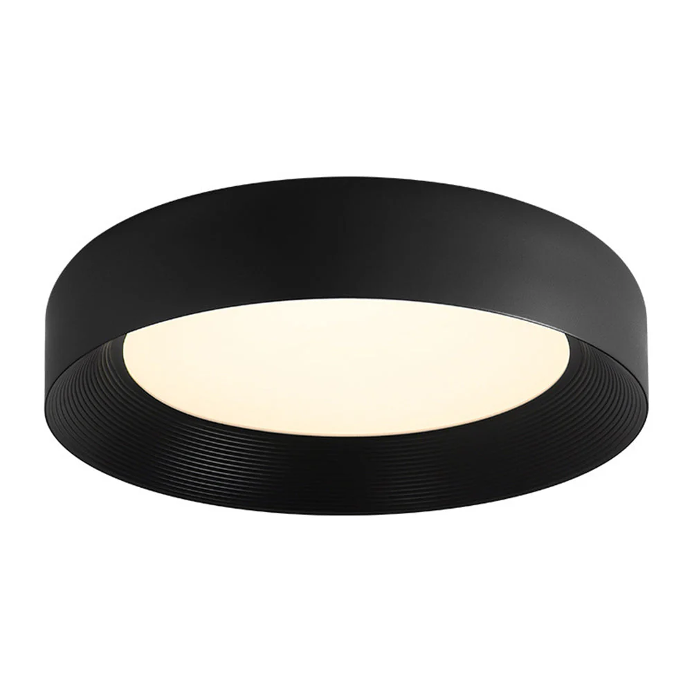 Modern LED Metal Ceiling Lamp Flush Mount Black Ceiling Light - Image 13