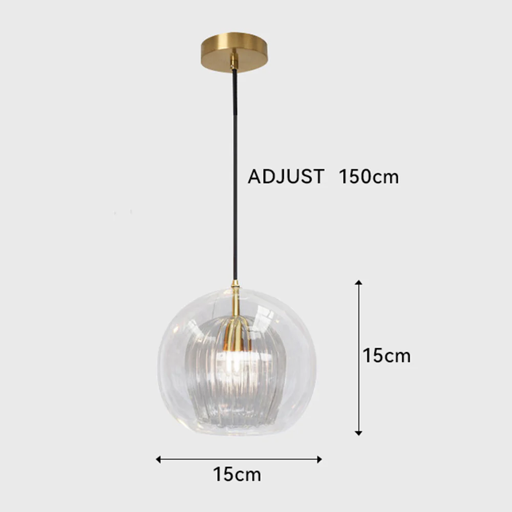 Simple Modern Glass Pendant Lights for Living Room - Image 5