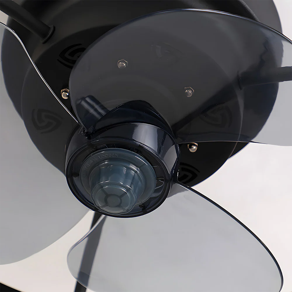 Modern Low Profile Ceiling Fan with Light 6 Speeds Reversible DC Motor Fan Light - Image 11
