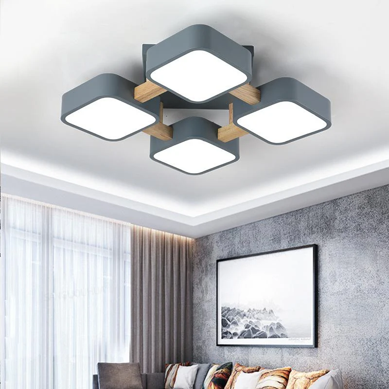 Modern Macaron LED Ceiling Lighting For Bedroom - Image 10