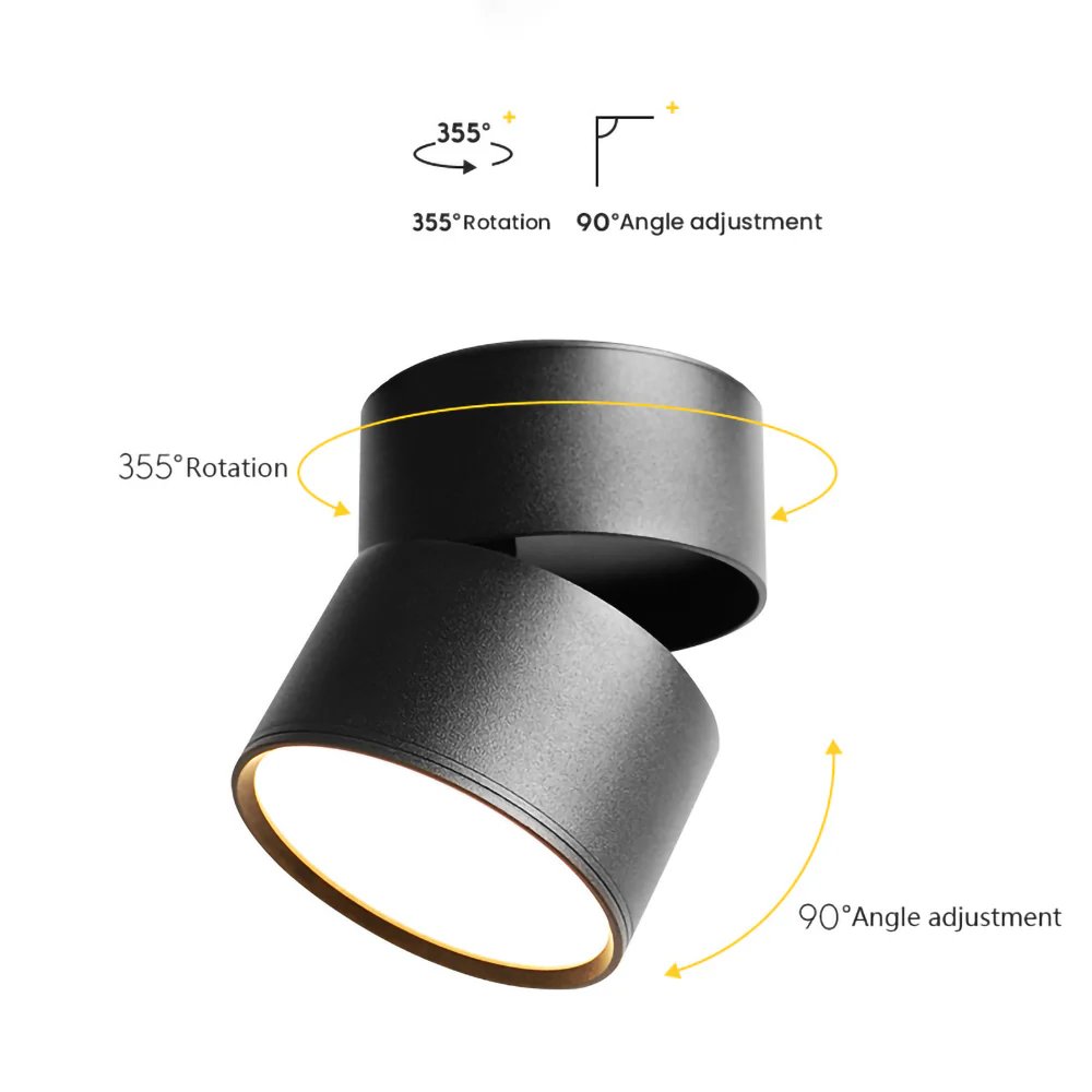 Modern Mini Surface Mounted Adjustable Ceiling Lamp - Image 10