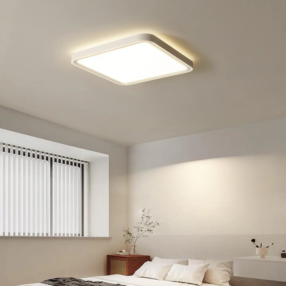 Modern Minimalist Nordic Iron Living Room LED Ceiling Light - Image 9