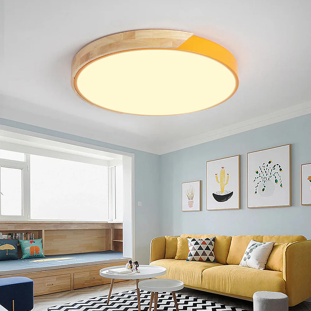 Modern Minimalist Round Flush LED Ceiling Lights - Image 42
