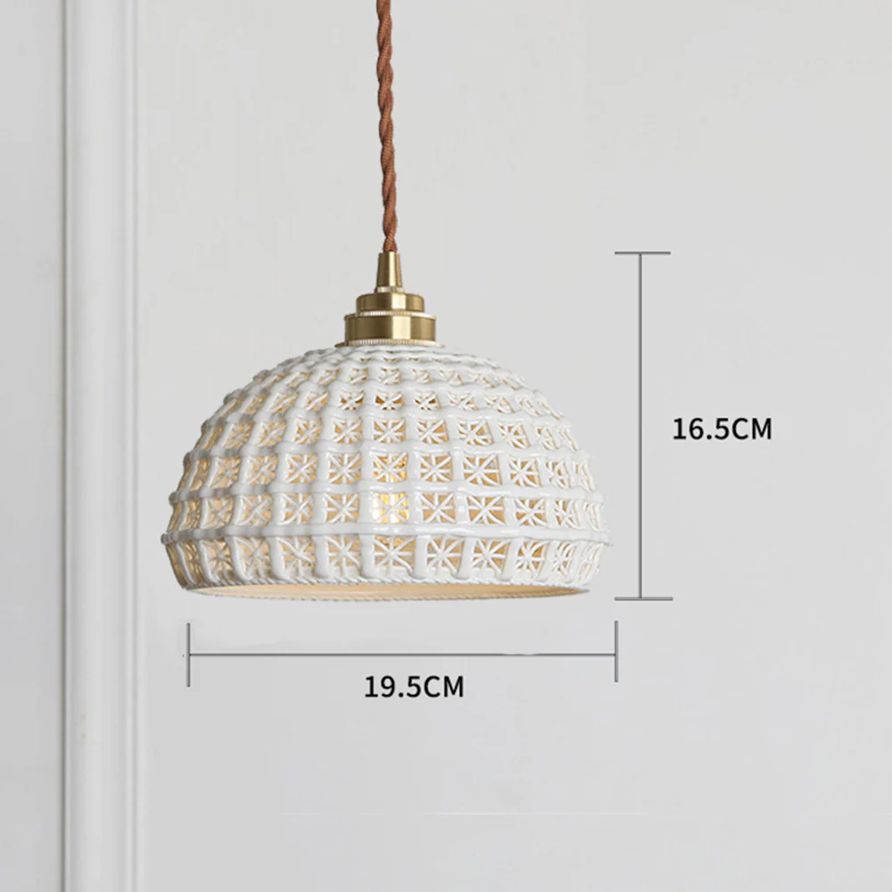 Modern Minimalist Style Ceramics Pendant Light - Image 4