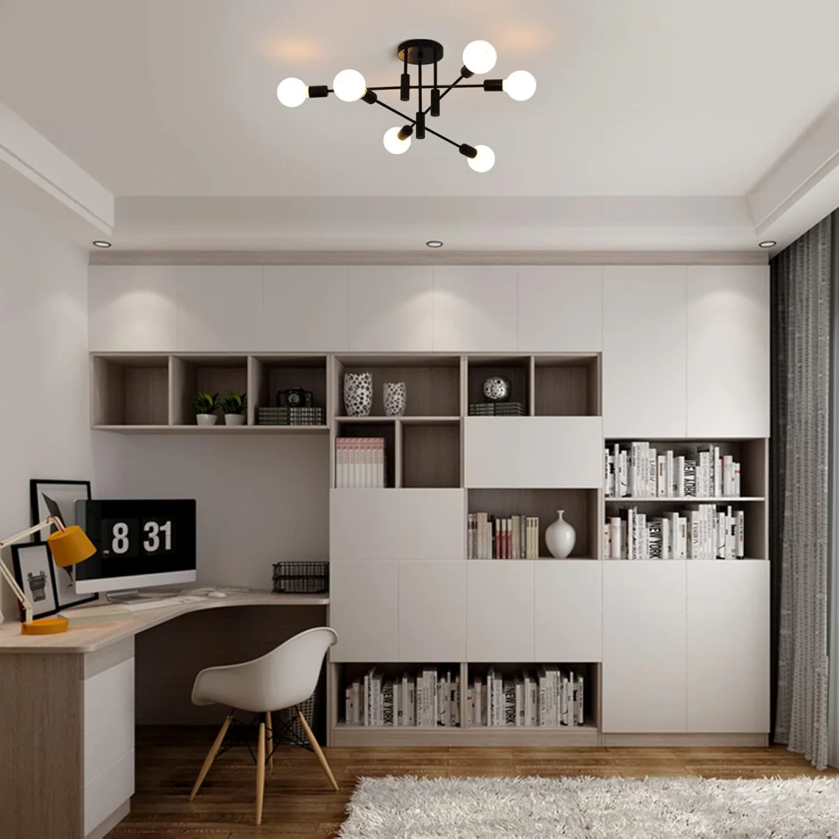 Modern Nordic Black Ceiling Lights - Image 25
