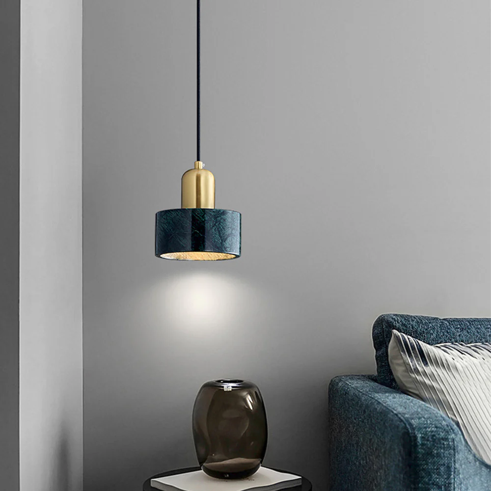 Modern Refined Marble Dining Room Pendant Lights - Image 4