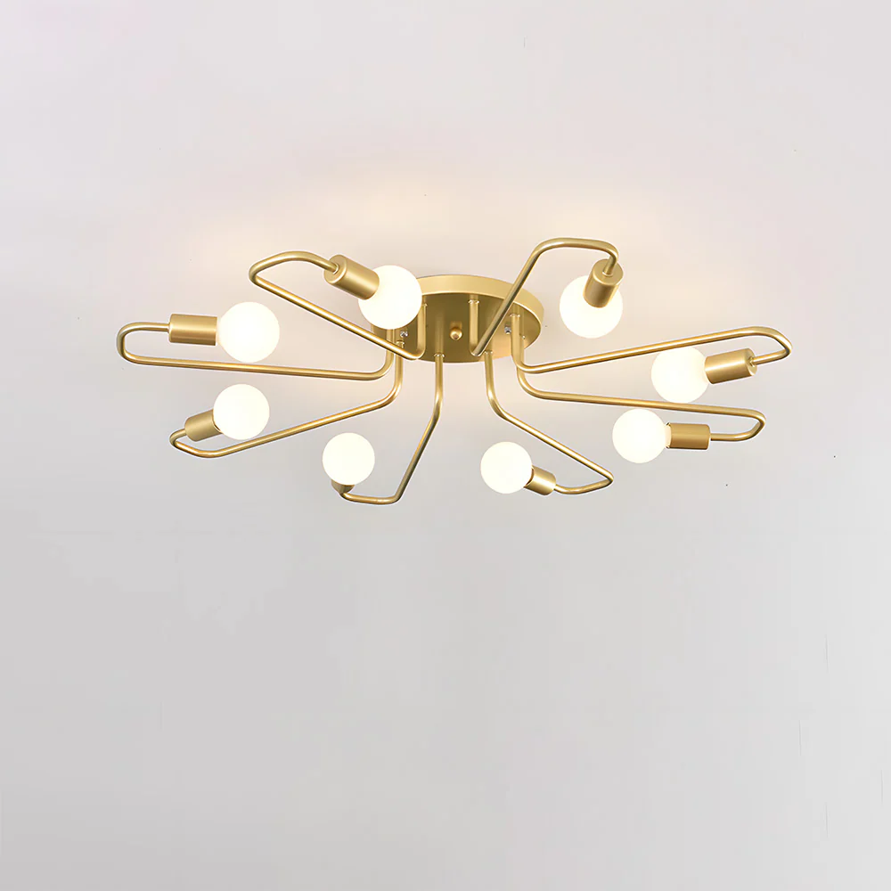 Modern Iron Bedroom Ceiling Light - Image 13