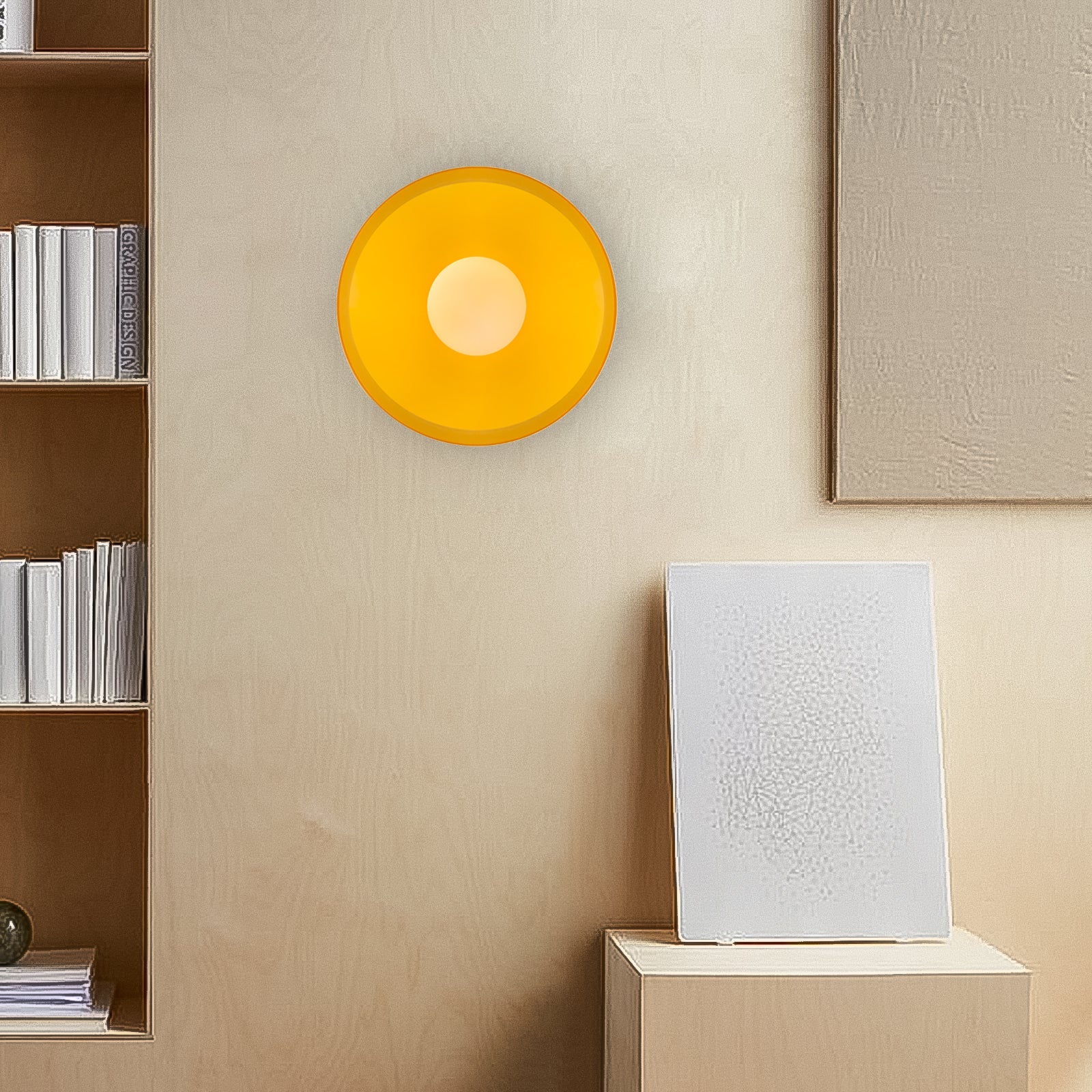Modern Round Flush Mount Ceiling Light - Image 5