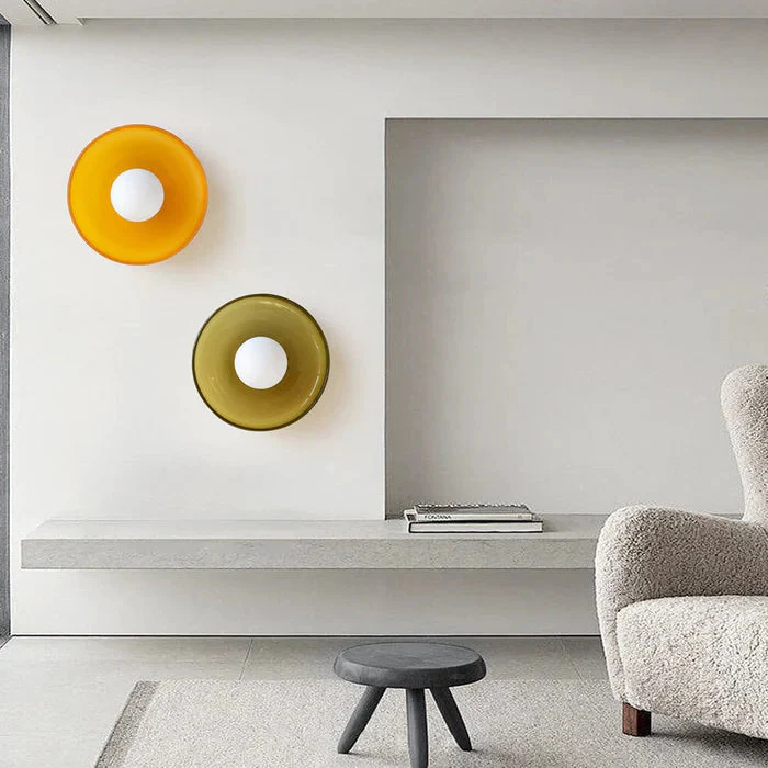 Modern Round Flush Mount Ceiling Light - Image 7