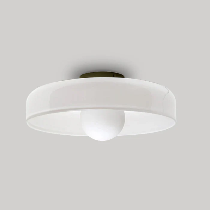 Modern Round Flush Mount Ceiling Light - Image 9