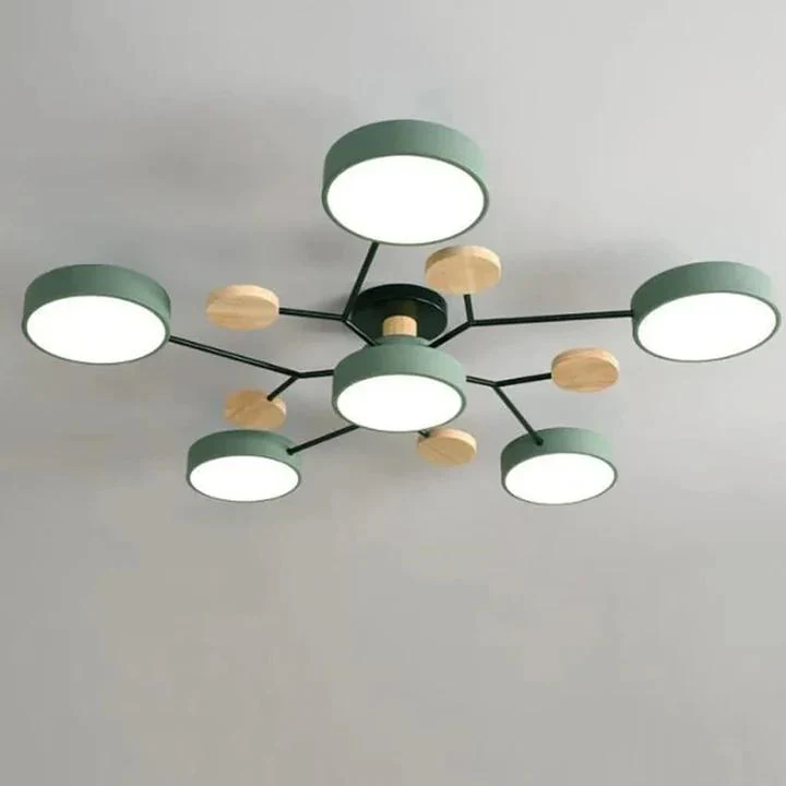 Modern Circular Living Room LED Ceiling Light - Image 32