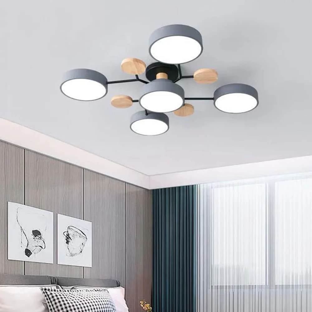 Art Deco Chandelier, Modern Flush Mount Chandelier Ceiling Light - Image 23