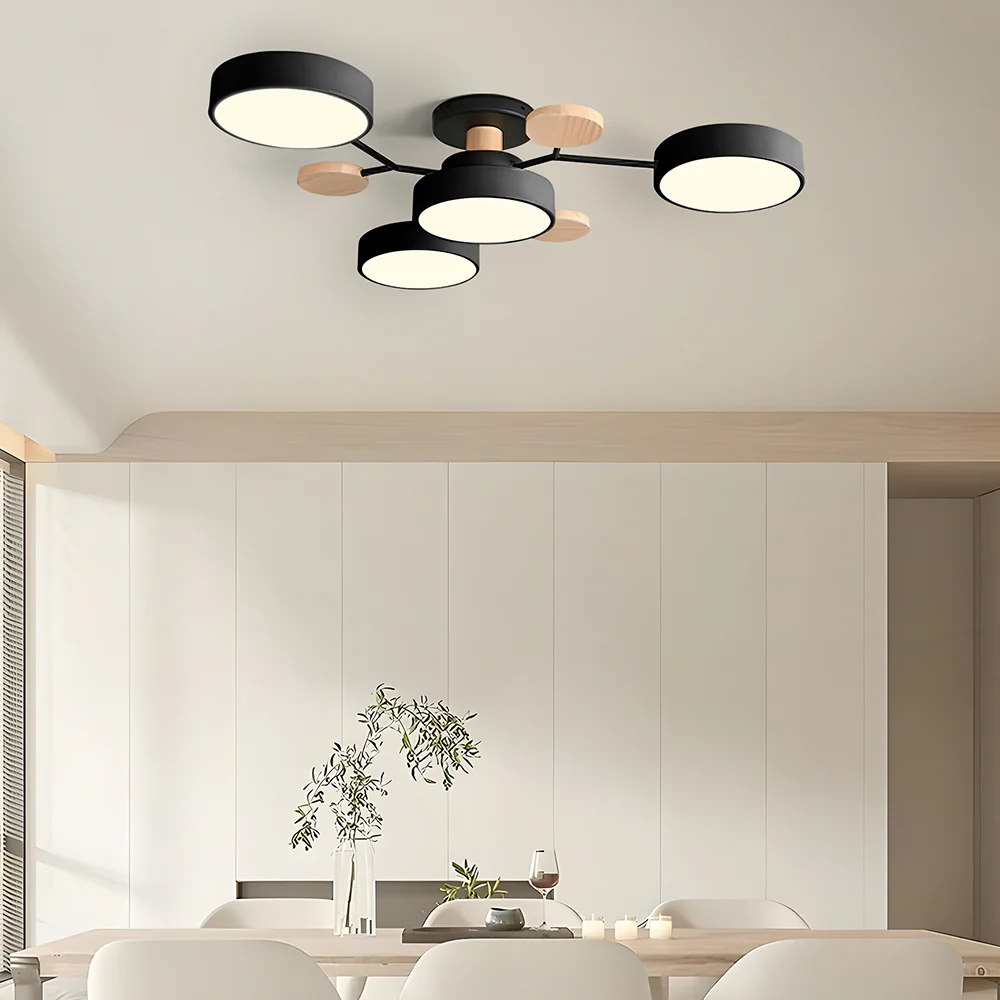 Modern Semi Flush Ceiling Lights for Bedroom, Living room - Image 5