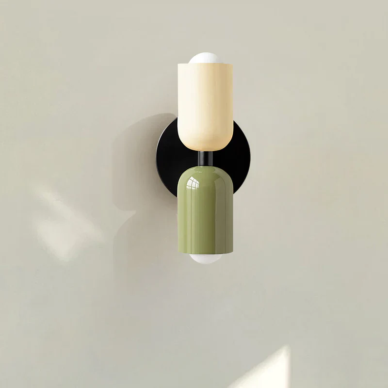 Modern Short Double Head Vintage Utility Room Wall Light - Image 5