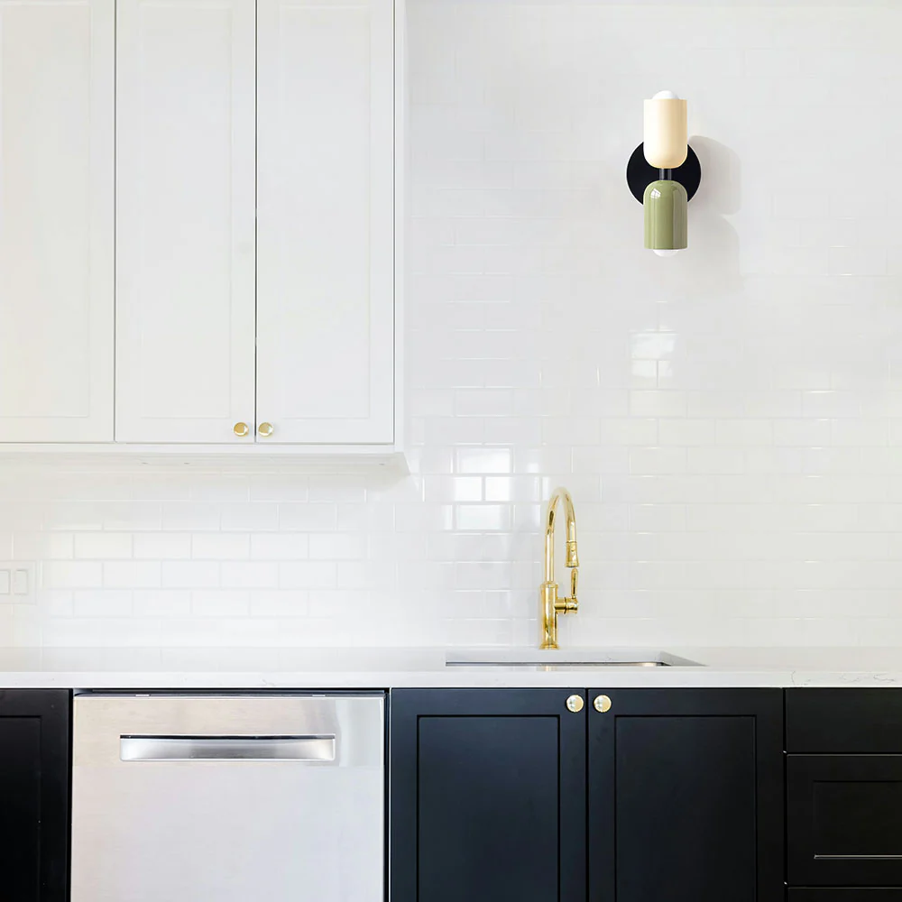 Modern Short Double Head Vintage Utility Room Wall Light - Image 7