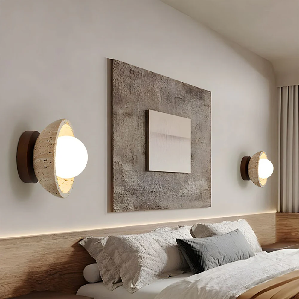 Modern Simple Wood Wall Light/Ceiling Light For Bed Room - Image 7