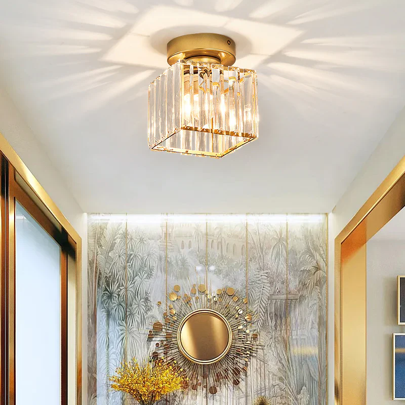 Modern Simplicity Clear Striped Glass Shade Ceiling Light - Image 24