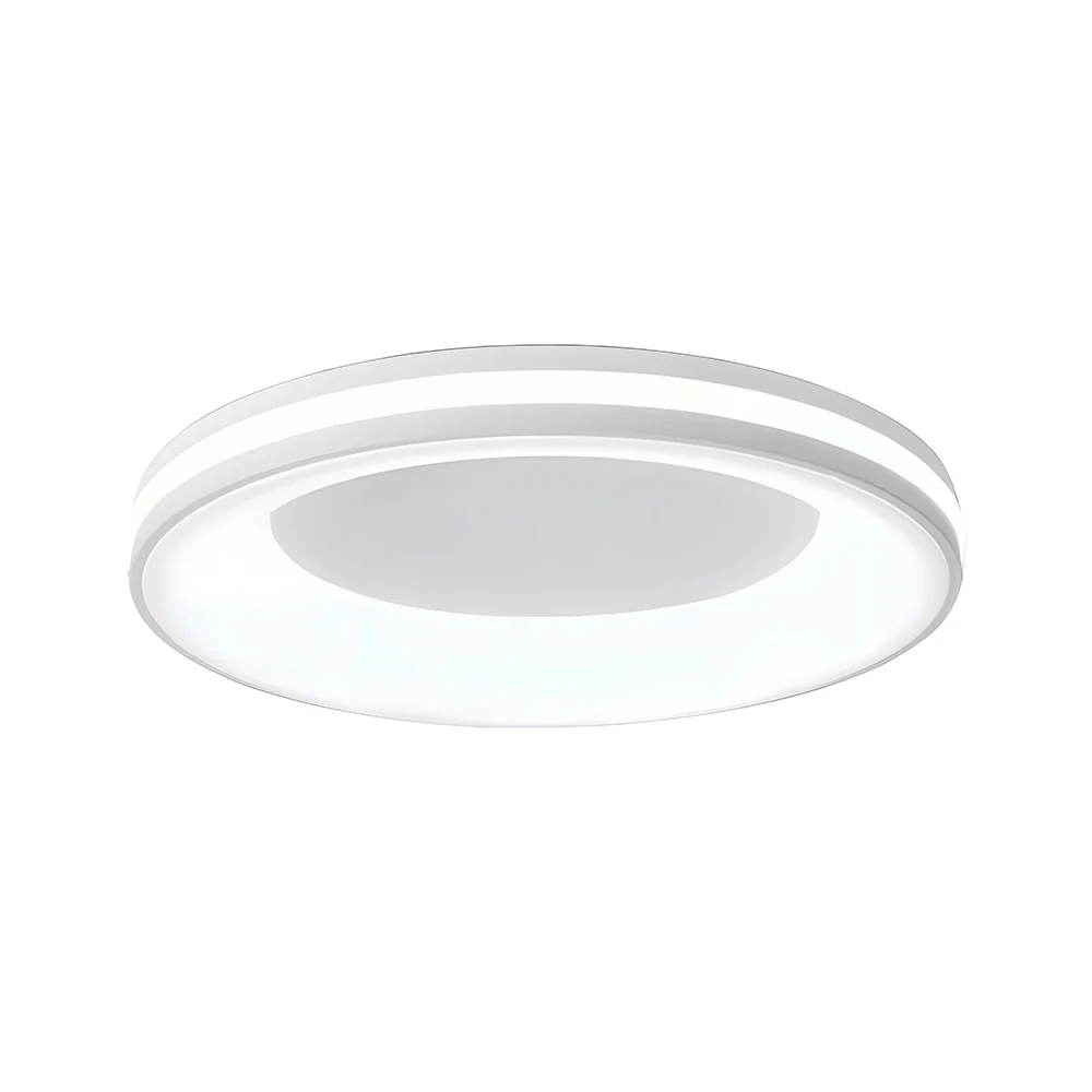 Modern Simplistic Iron Circle Ceiling Light Fixture For Bedroom - Image 11