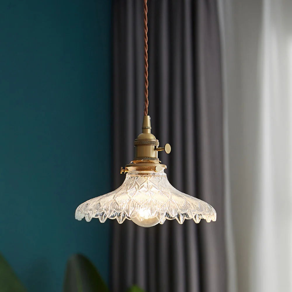 Modern Small Glass Single Pendant Lighting For Kitchen - Image 2