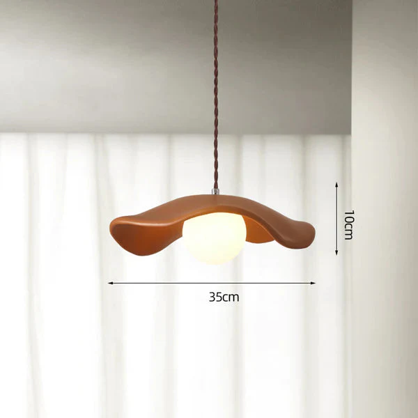 Modern Style Hat Shade Wabi-Sabi Pendant Light - Image 8