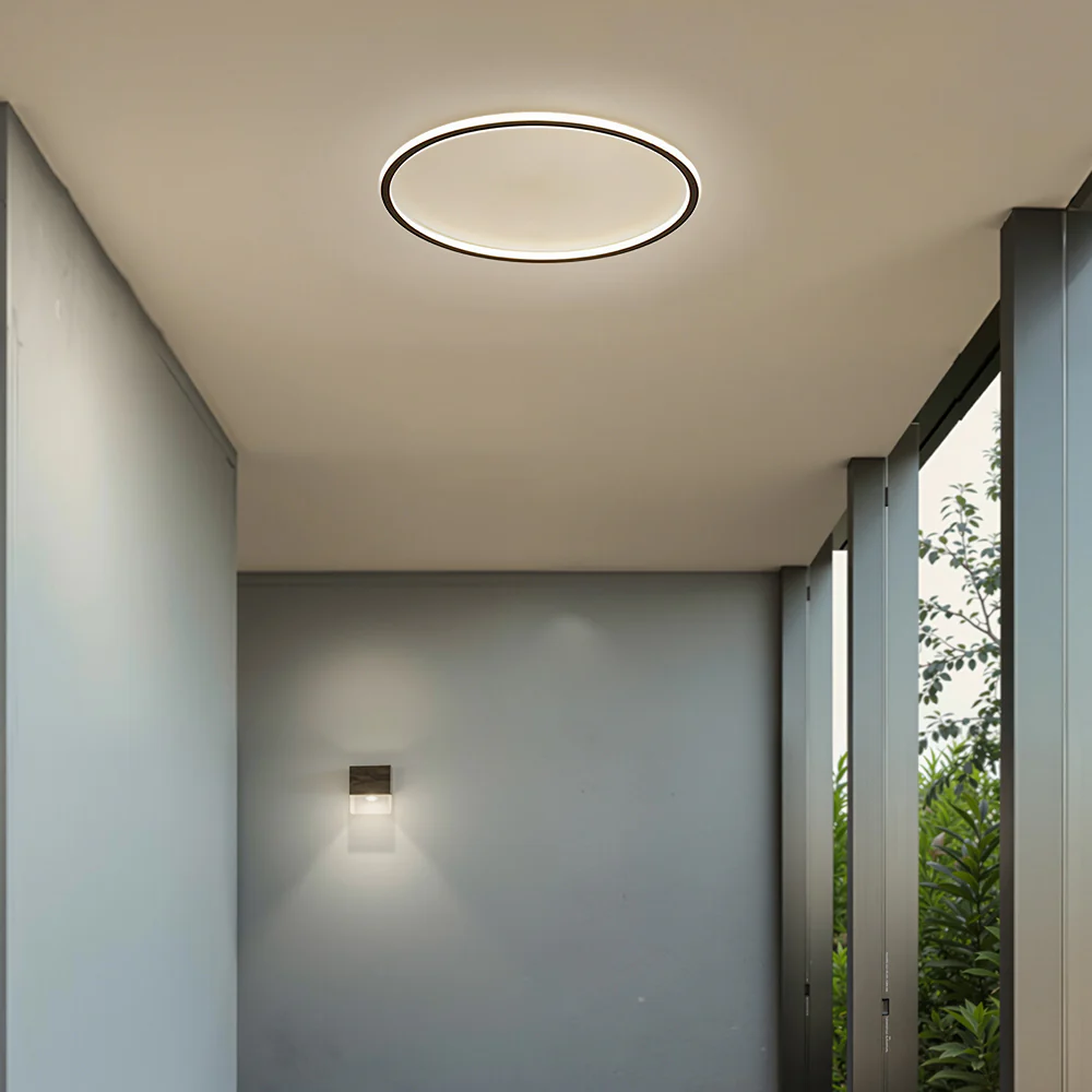 Modern Ultra-thin Round Low Ceiling Light - Image 5