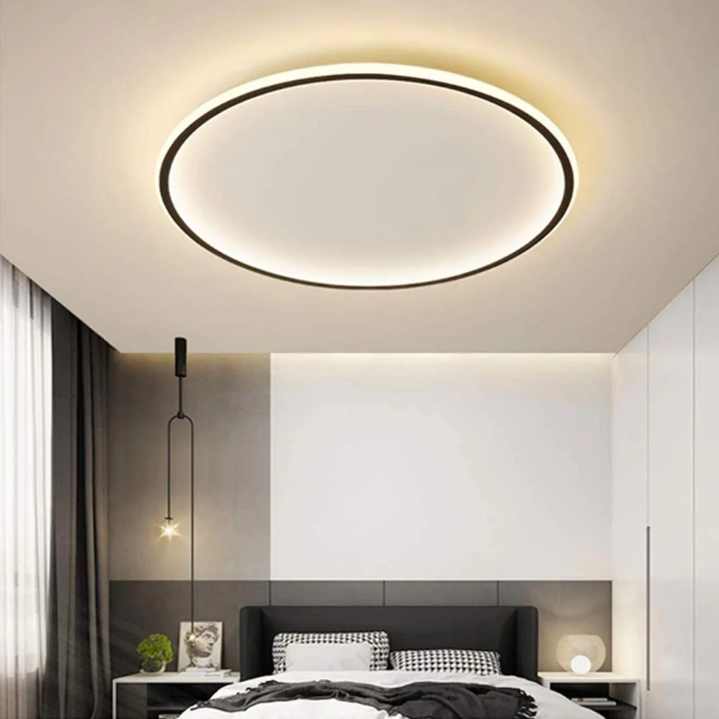 Modern Ultra-thin Round Low Ceiling Light - Image 9