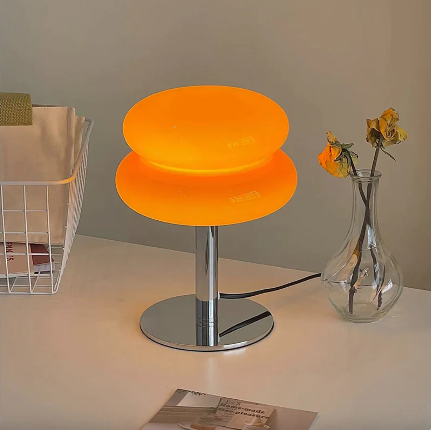 Morandi Glass Simple Mini Table Lamp - Image 12