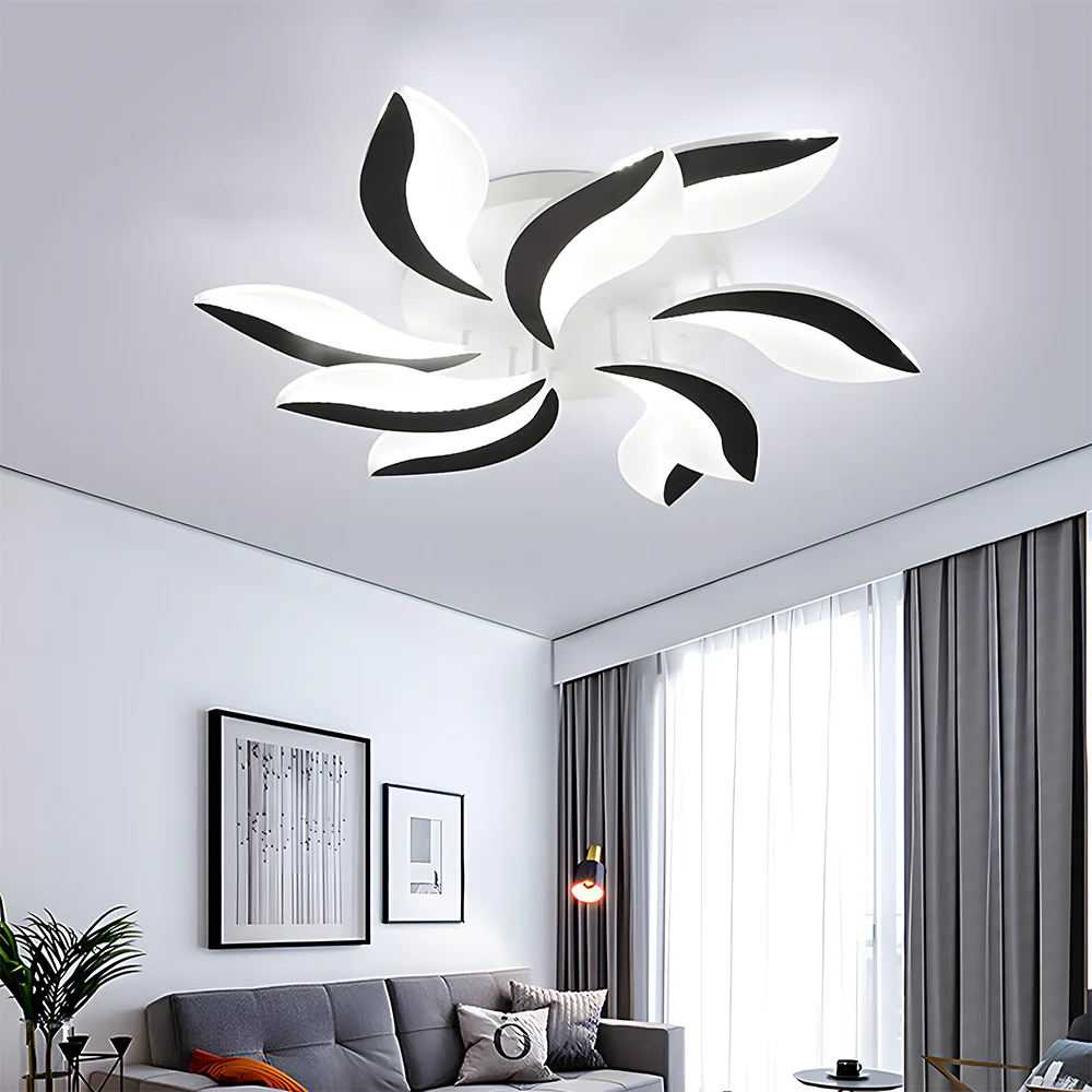 Multi-Lights Flower Acrylic LED Ceiling Light For Living Room - Image 20