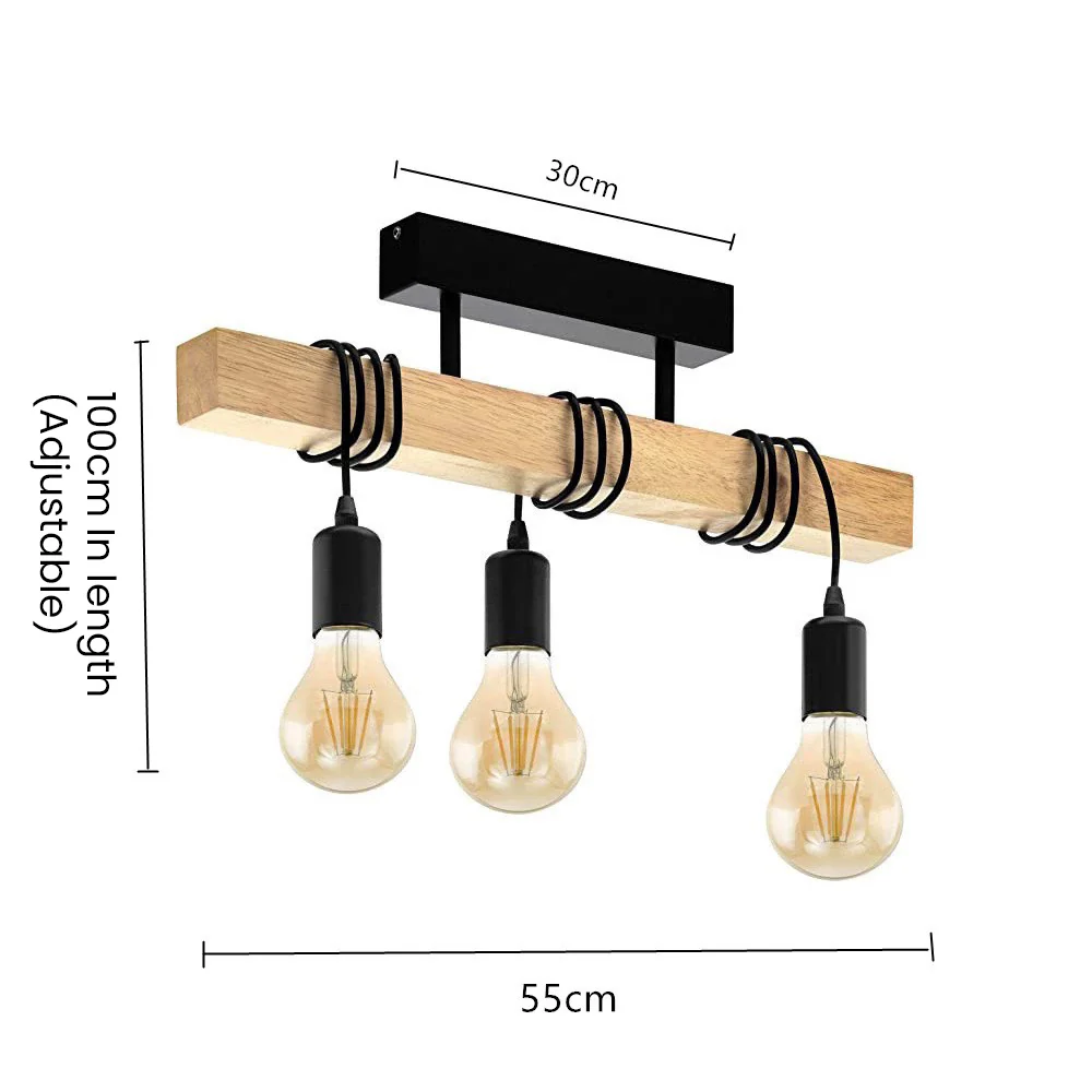 Multiple Bulbs Iron Contemporary Ceiling Lights For Dining Room - Image 5